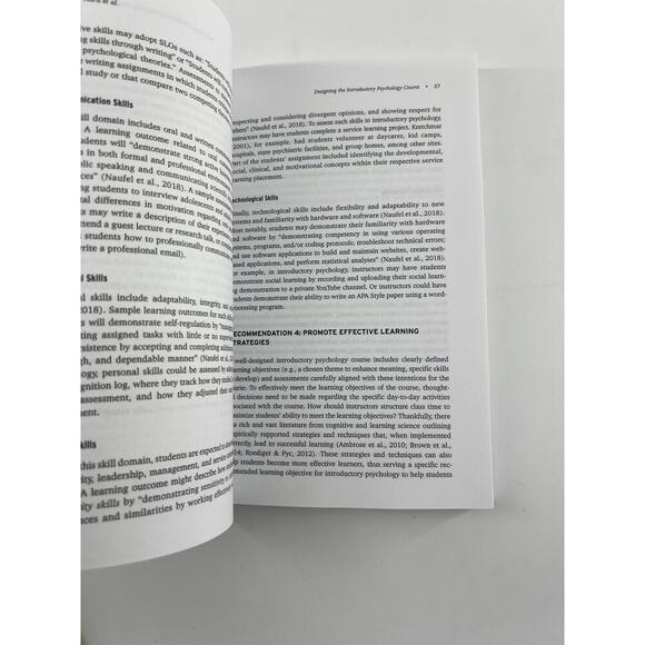 Transforming Introductory Psychology College Professor Psych APA Book New - Picture 5 of 6